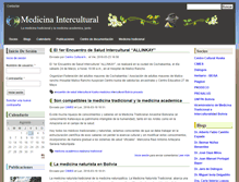 Tablet Screenshot of medicinaintercultural.org